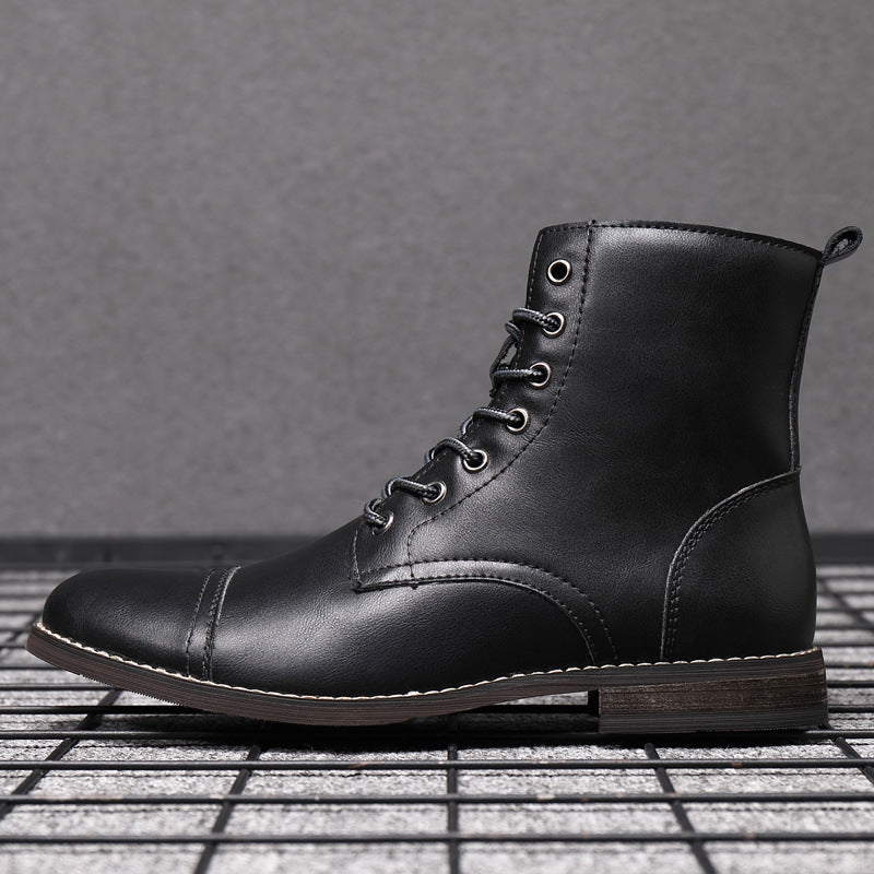 Claude | Leather Ankle Boots