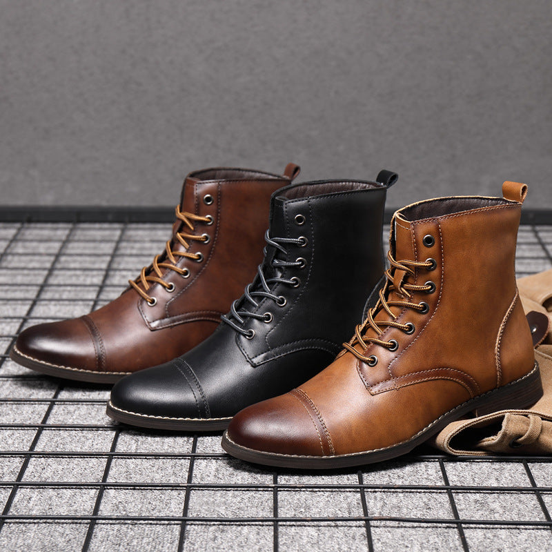 Claude | Leather Ankle Boots