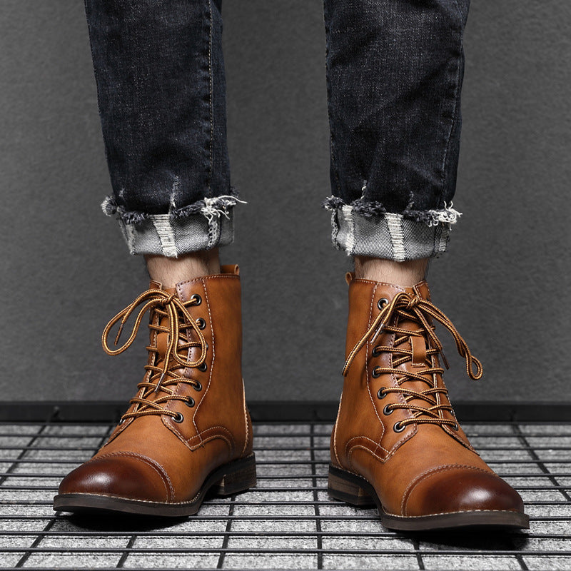 Claude | Leather Ankle Boots