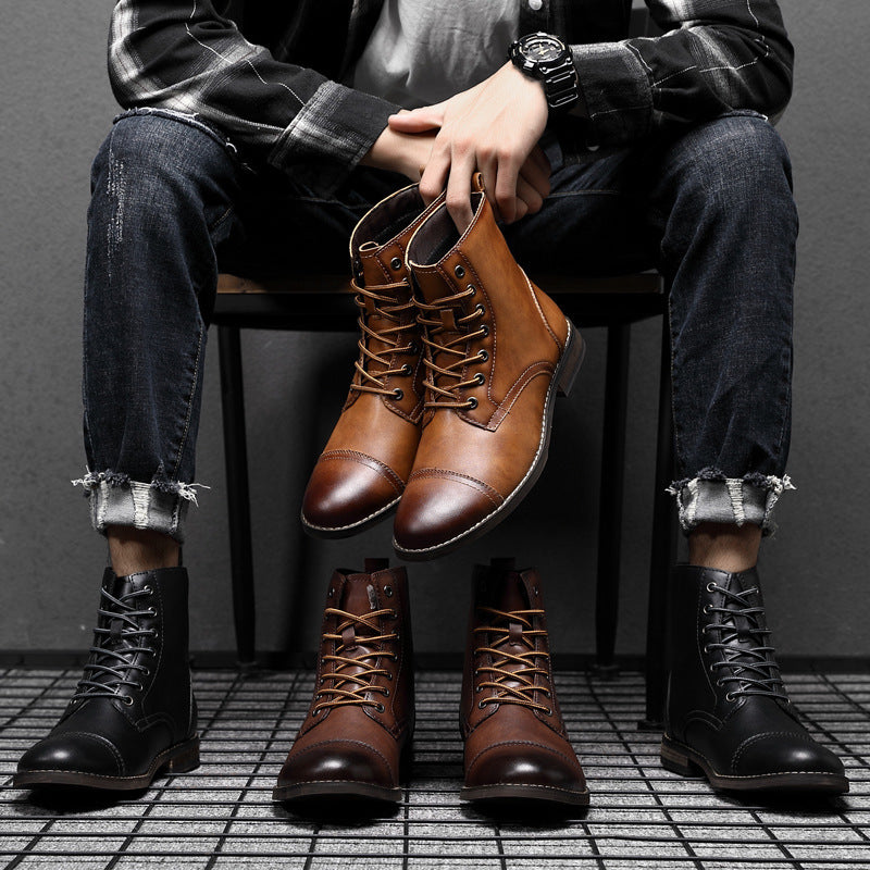 Claude | Leather Ankle Boots