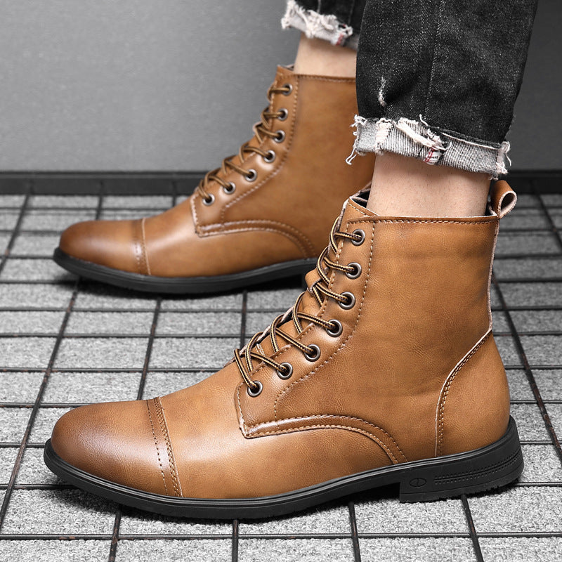 Claude | Leather Ankle Boots