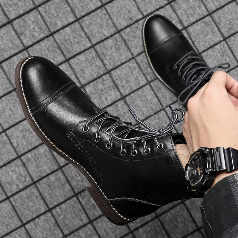 Claude | Leather Ankle Boots