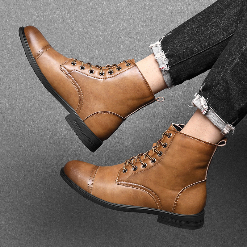 Claude | Leather Ankle Boots