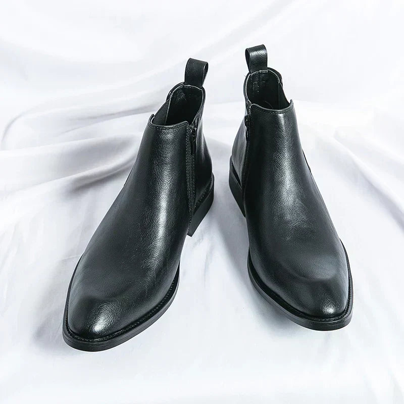 Cooper | Leather Chelsea Boots